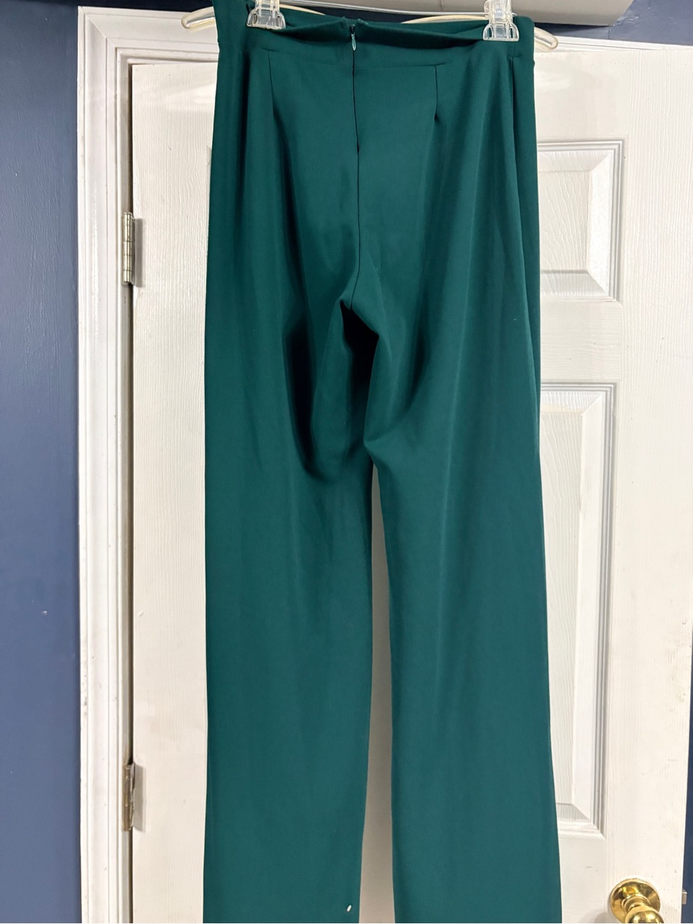Fashion Nova Teal Wide-Leg High-Rise Pants - Picture 2 of 2